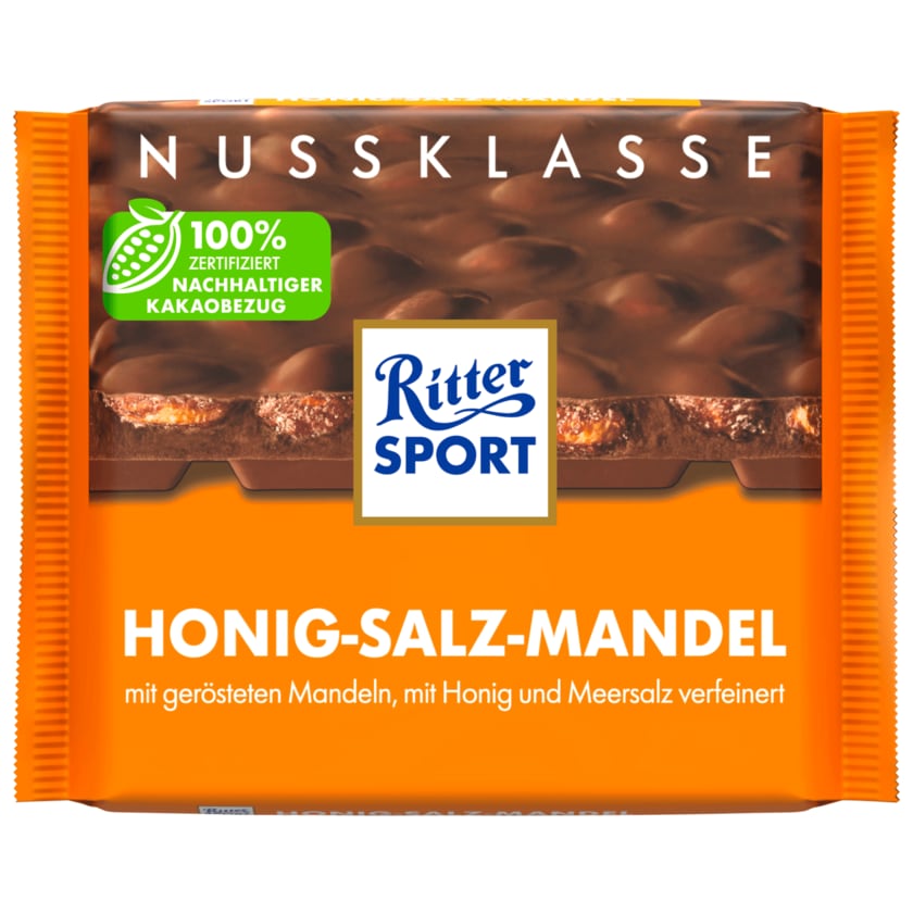 Ritter Sport Nussklasse Honig-Salz-Mandel 100g